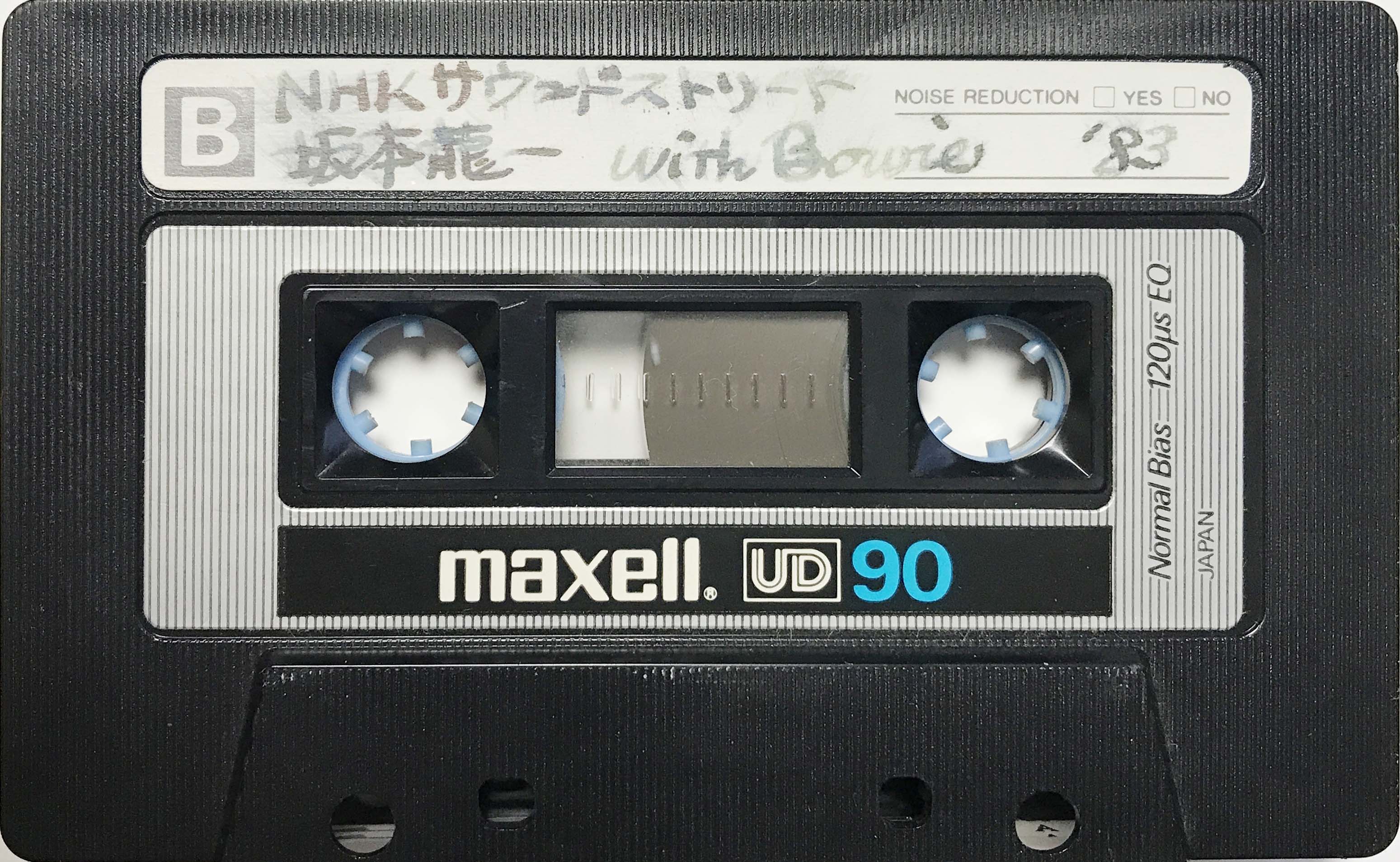 NHKFM サウンドストリート坂本龍一　ゲストデビッドボウイ 19831122
